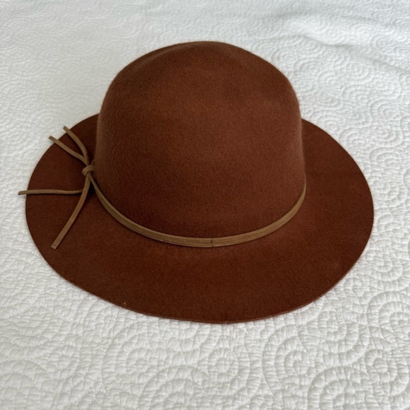 Frye Brown Wool Hat size S/M - Picture 3 of 8